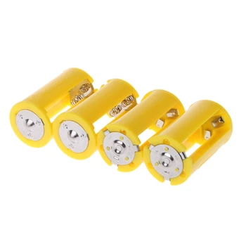 

4PCS 3 AA To D Size Battery Holder Converter Adapter Switcher Plastic Case Box 270B