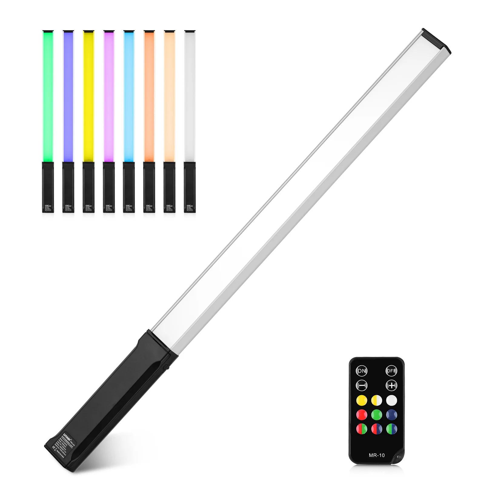 Ручной светодиодный светильник CZ RGB перезаряжаемый для фотографии 12 уровней