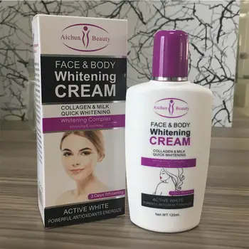 

Collagen Milk Bleaching Face Body Cream skin whitening Moisturizing Body Lotion skin lightening cream Removal of melanin
