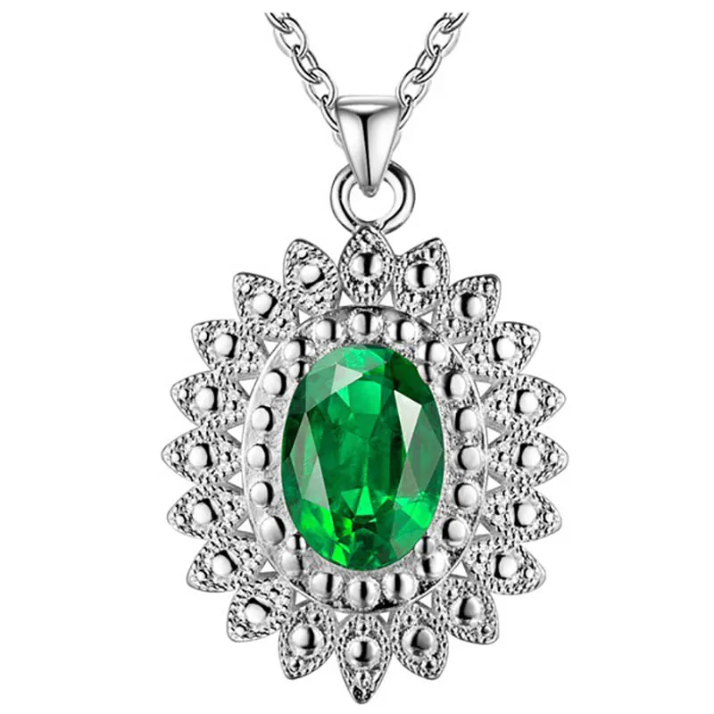 Bague Ringen, роскошное серебро 925, ювелирное изделие, цветные драгоценные камни, ожерелье для женщин, аквамарин, сапфир, рубин, изумруд, топаз, подсолнух