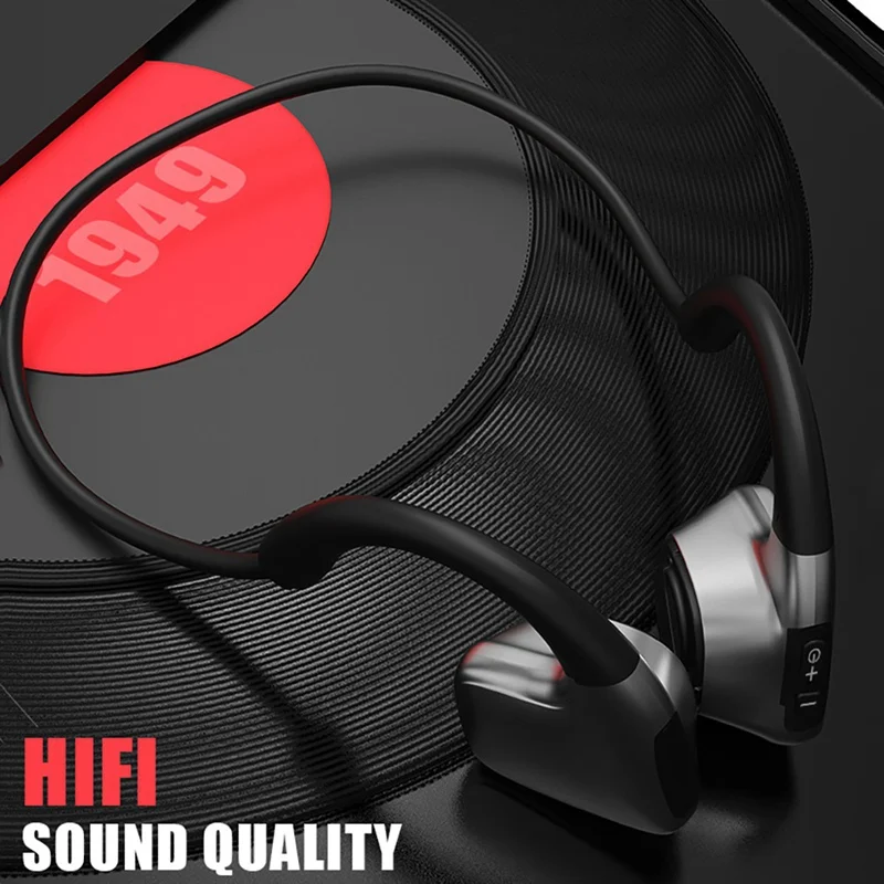 Bluetooth 5.0 R9 Wireless Headset Bone Conduction Headset Outdoor Sports With Microphone Hands-Free Wireless Headset Microphone