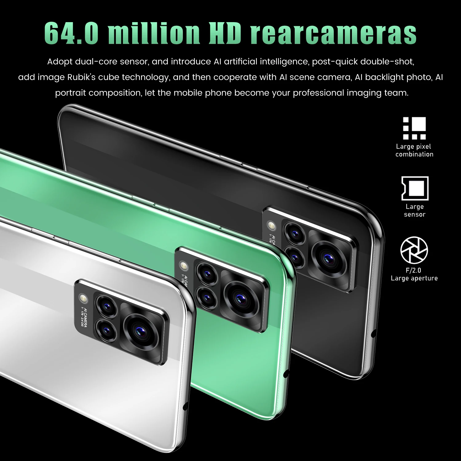 16g + 512gb 32mp + 64mp Ultra Polegada Smartphones Tela Cheia Desbloqueado Deca Núcleo Android11 Duplo Sim Celular Versão Global S22 6.7 10 16g + 512gb desbloqueado deca núcleo 32mp