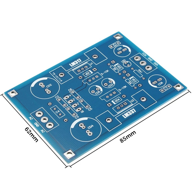 Lm317 регулируемый фильтрующий источник питания Lm337 регулятор напряжения модуль Diy Kit