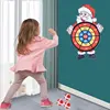Dart Board Christmas Santa Claus Style Children Dart Board and Sticky Balls Toy Set NSV775 1