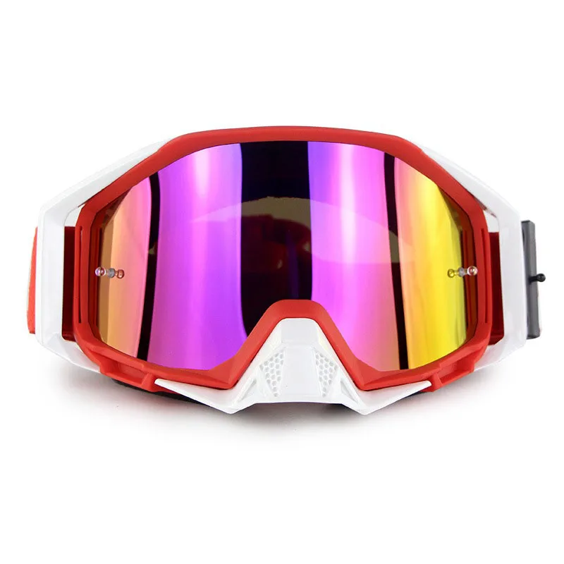 L Мотоцикл очки ATV внедорожный велосипед грязи пылезащитный Gafas гоночные очки мотокросса очки анти ветрозащитные очки лыжные MX очки - Цвет: L
