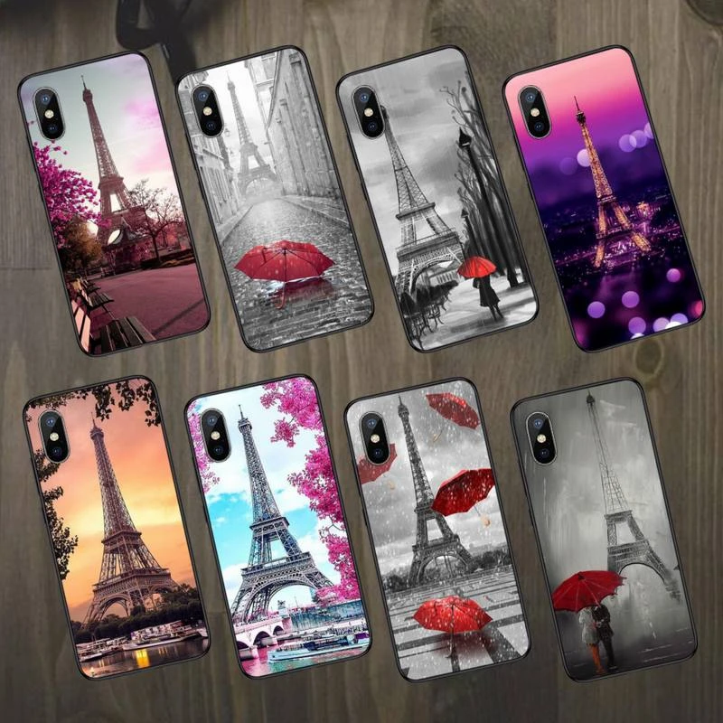 Eiffel Tower Phone Case for iPhone 11 12 mini pro XS MAX 8 7 6 6S Plus X 5S SE 2020 XR iphone 7 plus phone cases