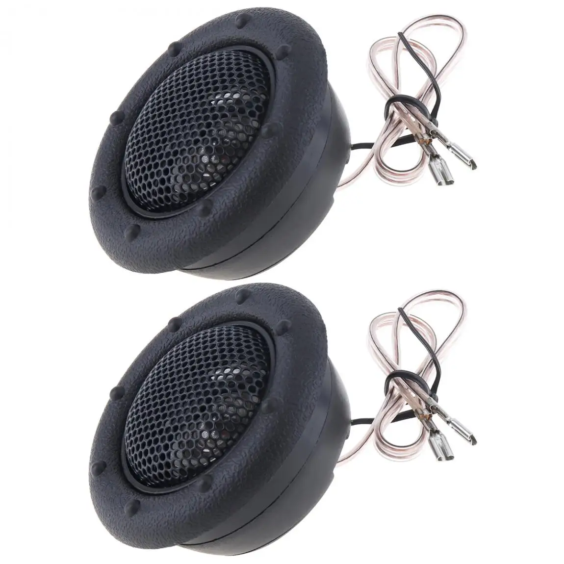 Caixa de Plástico Alto-falantes para o Sistema de Áudio do Carro Alta Eficiência Mini Half-dome Preto Tweeter 2 Pçs 150 w Yh-96 5 Automóveis e motos