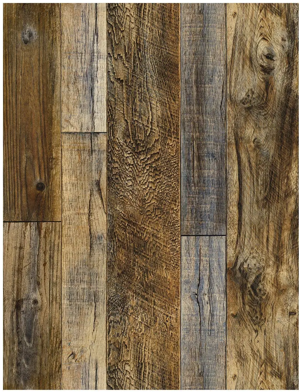 LUCKYYJ пилинг и палочка деревянная доска настенная бумага Shiplap из коричневого