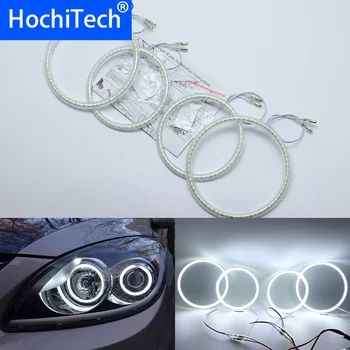 

Ultra bright SMD white LED angel eyes halo ring kit daytime running light DRL for Hyundai i30 2008 2009 2010 2011