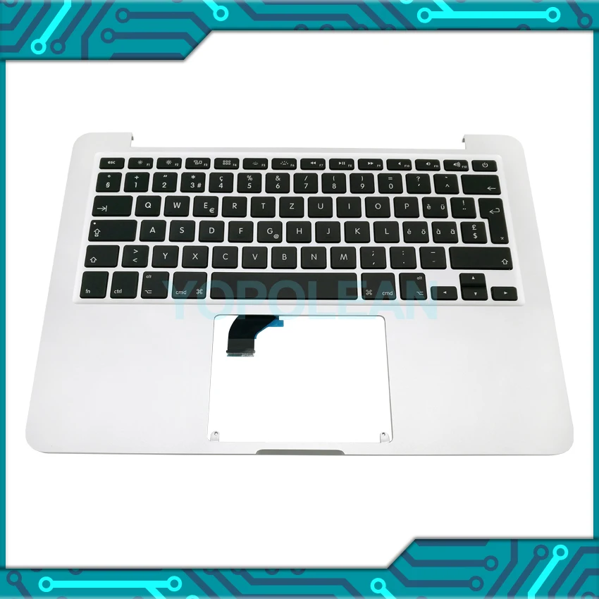 Оригинальный швейцарский Швейцарский чехол для клавиатуры Macbook Pro 13 &quotA1502 Topcase 2015