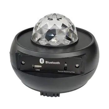

USB Powered LED Starry Sky Projector Light Music Bluetooth Remote Control Decor D2TD