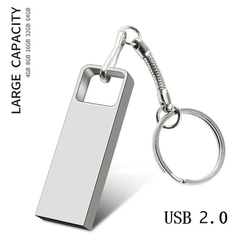 USB флеш-накопитель, 16 ГБ, водонепроницаемый металлический модный креативный USB флеш-накопитель, 32 ГБ, 128 ГБ, флеш-карта памяти, 64 ГБ, флешка, U диск, 128 ГБ