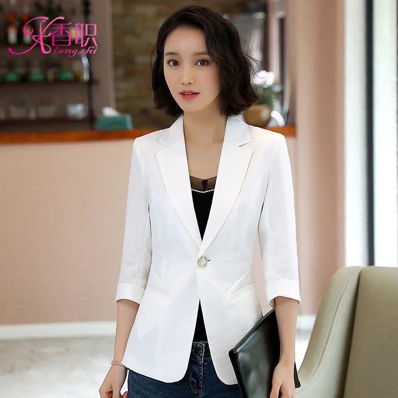 

Small Suit Women's Spring And Summer New Style Slim Fit Versatile Korean-style Half-sleeve Shirt Leisure Suit Coat Suit-Style