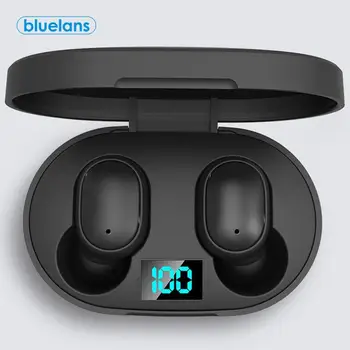 

E6S Bluetooth Earphones True Wireless Earphones 5.0 TWS in-Ear Earbuds IPX5 Waterproof Mini 6D Stereo Sound Sport Earpiece