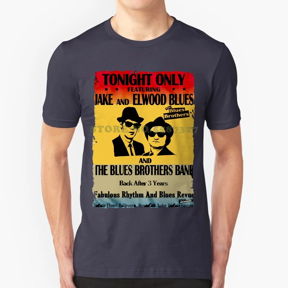 

Футболка с постером The Bluetooth Brothers, футболка для взрослых, классический фильм, хлопковые футболки, дешево, оптом