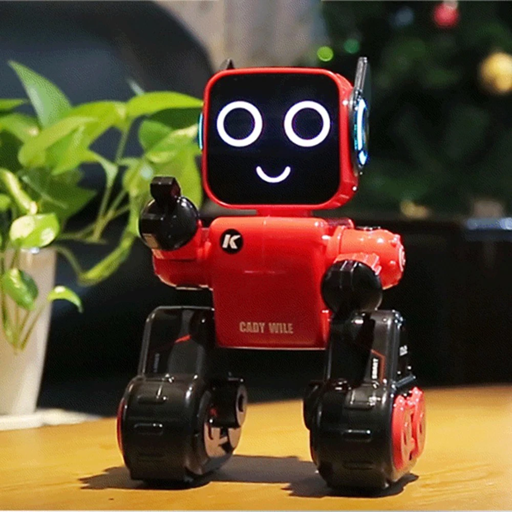 

2.4GHz Intelligent Remote Control Robo-advisor Money Management Robots Toy with Colorful LED Light, Remote Control Distance: 15m