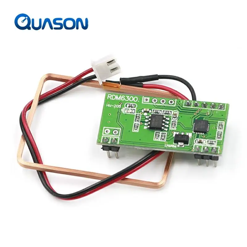 Módulo Lector de Llavero con ID de tarjetas RFID EM4100, 125Khz, RDM6300 (RDM630) para Arduino ► Foto 3/6