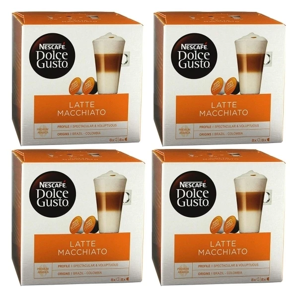 Dolce Gusto Confezione 4 Latte Macchiato