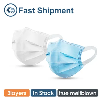 

10PCS Disposable Medical Face Masks Surgical Masker Anti PM2.5 Influenza Bacterial Dust-Proof Safety Protective Face Masks