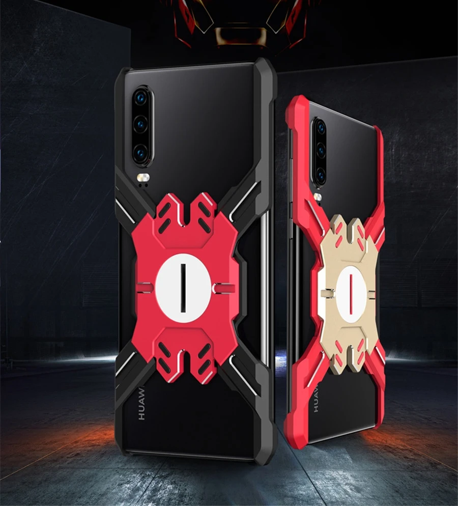 Для huawei P20 P30 mate 20 30 Pro металлический чехол светильник Hero алюминиевый сплав рамка бампер чехол для huawei P30 Lite Nova4 Honor V20