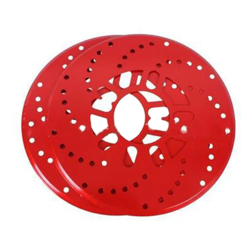 

2pcs/set 26cm Sheet Rear Drum Aluminum Alloy Plate Modification Brake Auto Cover Wheel Disc Car