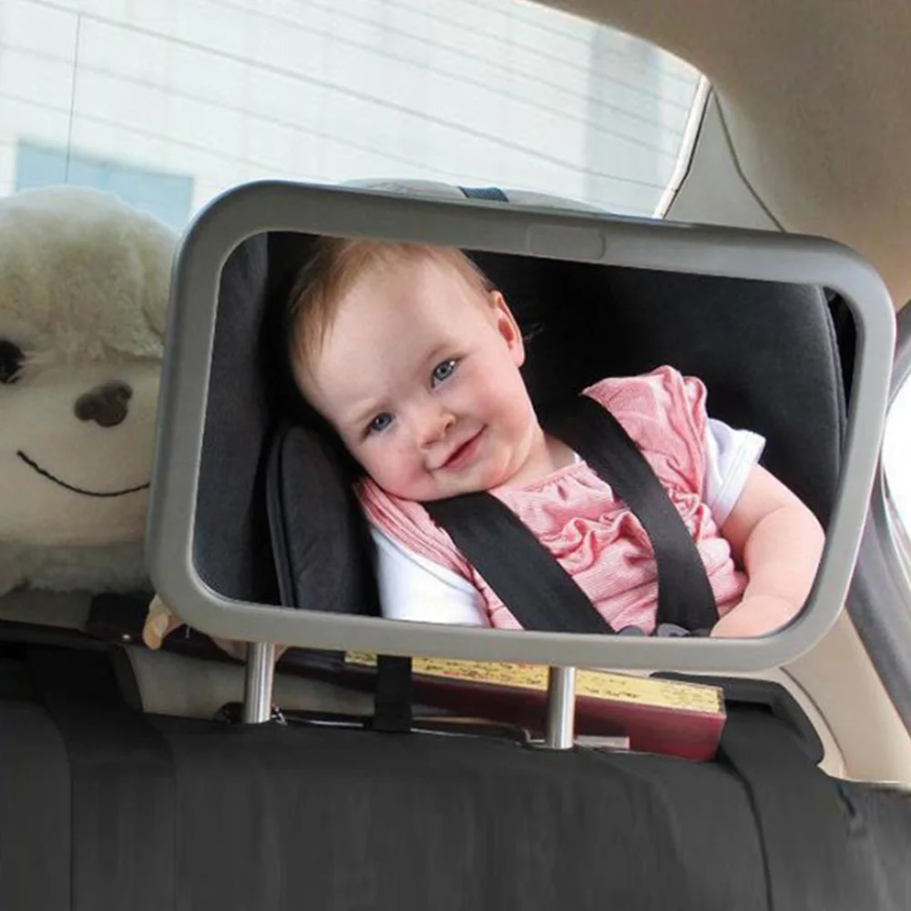 Регулируемые Широкие Детские Задние Зеркала для наблюдения Безопасность автомобиля зеркало заднего вида детское сиденье автомобиля Безопасность Зеркало монитор для детей