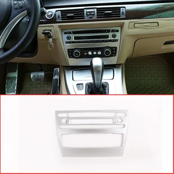 

For BMW E90 2005-2012 3 Series ABS Matte Central Control Air Conditioning Volume Adjustment Decorative Frame Accessories