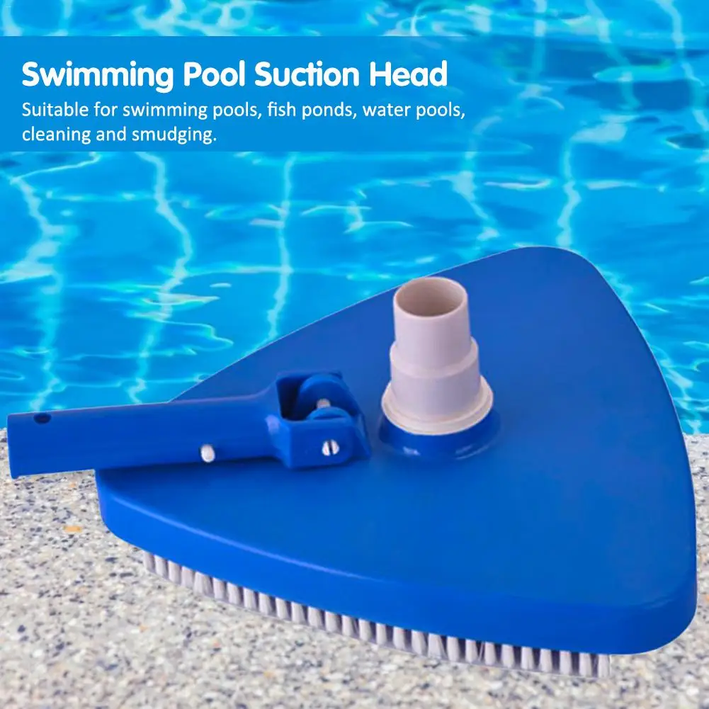 

Newly Vacuum Suction Head Cleaning Tool Accessories Triangular for Swimming Pool Hot Tubs Cleaner Brush Suction Tool SD669