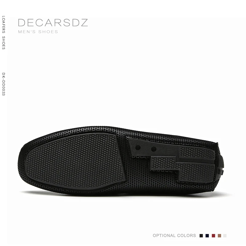 DECARSDZ-zapatos náuticos de cuero para hombre, mocasines clásicos de alta calidad, a la moda, para primavera y otoño, 2021 - Imagen 5