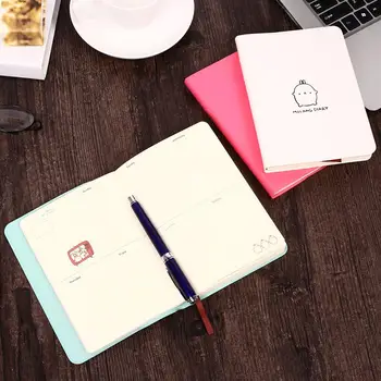 

Diary Notebook Kawaii Fashion Planner Memo Scheduler Agenda Notebook Molang Rabbit School Office