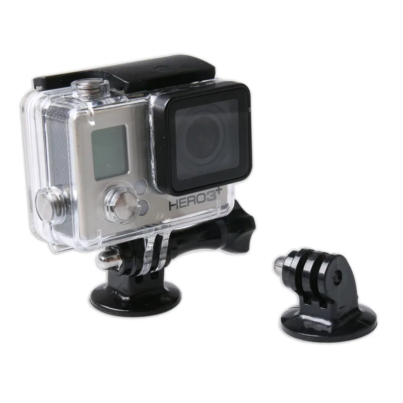 GoPro 액세서리 용 미니 모노 포드 삼각대 홀더 Go Pro Hero 용 케이스 마운트 어댑터 8 7 6 5 4 SJ4000 Dji 액션 카메라
