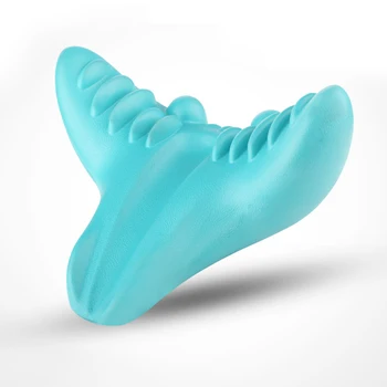 

Neck Massager Relaxation Pillow Portable Gravity Acupressure Massage Pillow C-Rest Neck Cervical Shoulder Pain Relief Tool