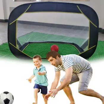 

Soccer Ball Net Outdoor Game Football Gate Goalkeeper Goal Football Net Portable Durable Oxford Cloth 3color
