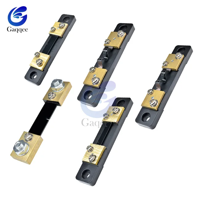 External Shunt FL2 200A 100A 50A 30A 20A 10A /75mV Current Meter Shunt