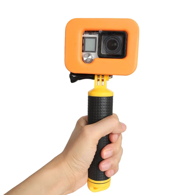 Плавающий водонепроницаемый корпус для подводного плавания Gopro Hero 4 3+ поплавок защитная рамка чехол для Go pro Hero4 аксессуары для камеры