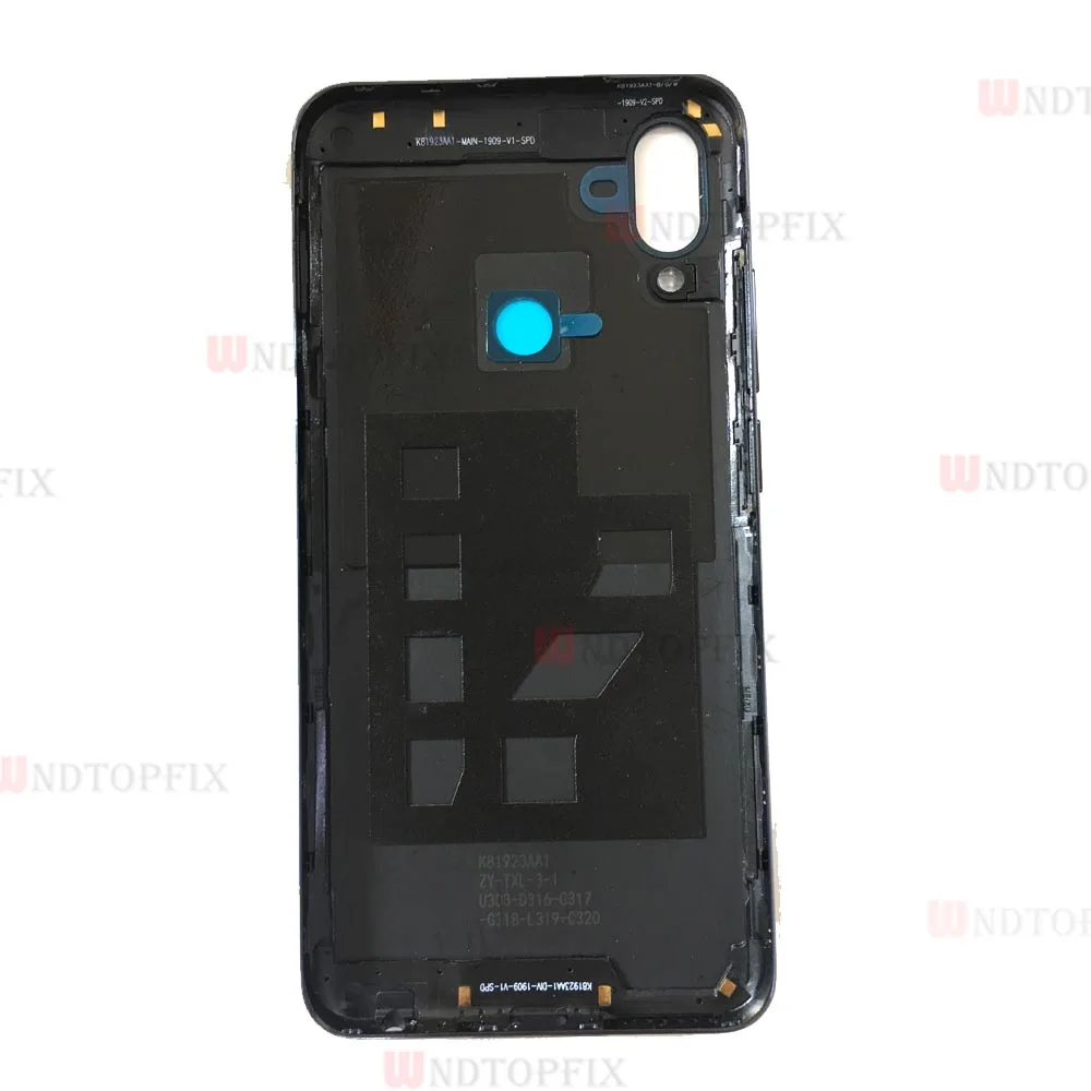 Оригинальное стекло для Meizu Note 9 задняя крышка батарейного отсека задняя стеклянная крышка для Meizu Note9 Крышка батарейного отсека Note 9 Корпус чехол+ боковой ключ