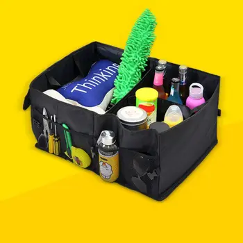 

Hot New Foldable Car Storage Box Multifunctional Car Styling Rear Trunk Bag Car Interior Organizer Container multi-pocket