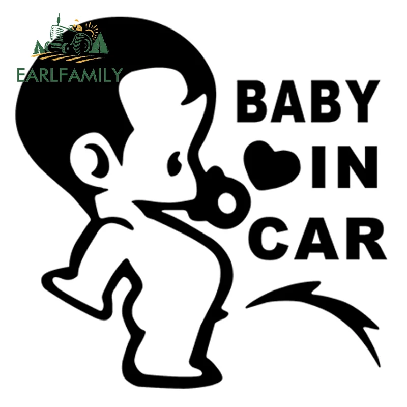 EARLFAMILY 43 см x Милая Забавная детская наклейка для мальчиков Детская Наклейка на