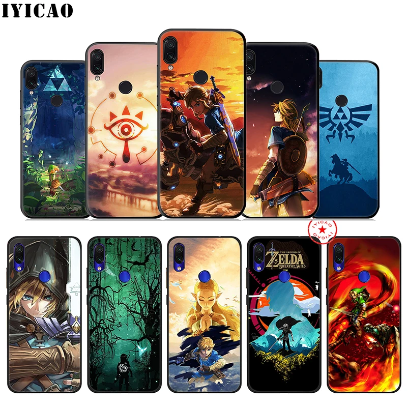 The Legend of Zelda Soft Case for Xiaomi Redmi Note 8 7 6 5 Pro 5A 4X Prime Silicone |