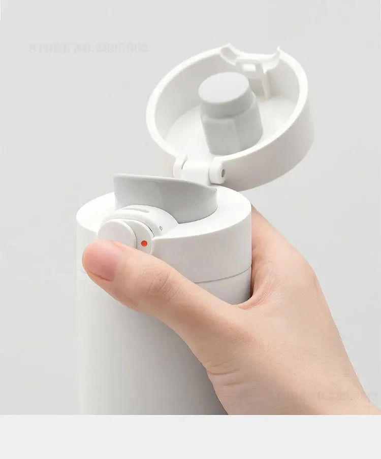 Термосы Xiaomi Mijia, 2 вакуумные чашки из нержавеющей стали, емкость 480 мл, портативная чашка для воды, изоляционный замок, холодный эластичный переключатель