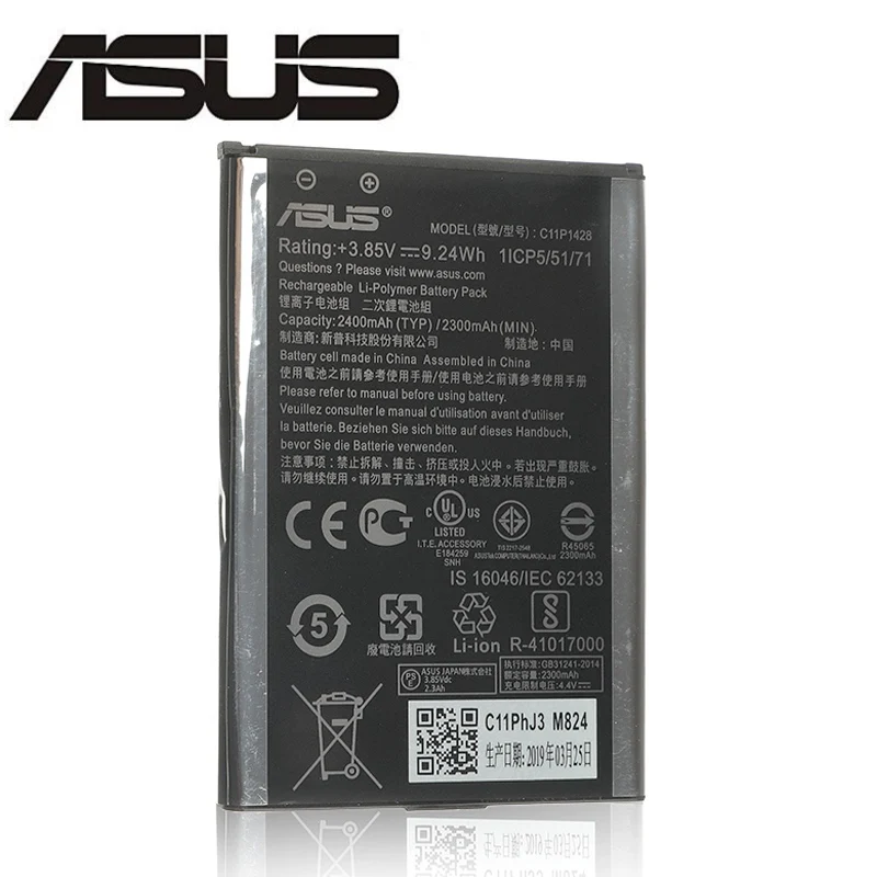 ASUS C11P1428 ZE500KL аккумулятор для телефона для ASUS ZenFone 2 Laser 5 Z00ED ZE500KL ZE500KG 2400 мАч высокой Ёмкость