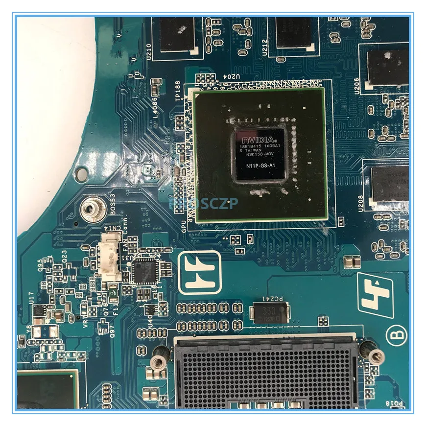Высокое качество для MBX-235 материнская плата для ноутбука 1P-0107J00-8011 GT425M DDR3 хорошо работает