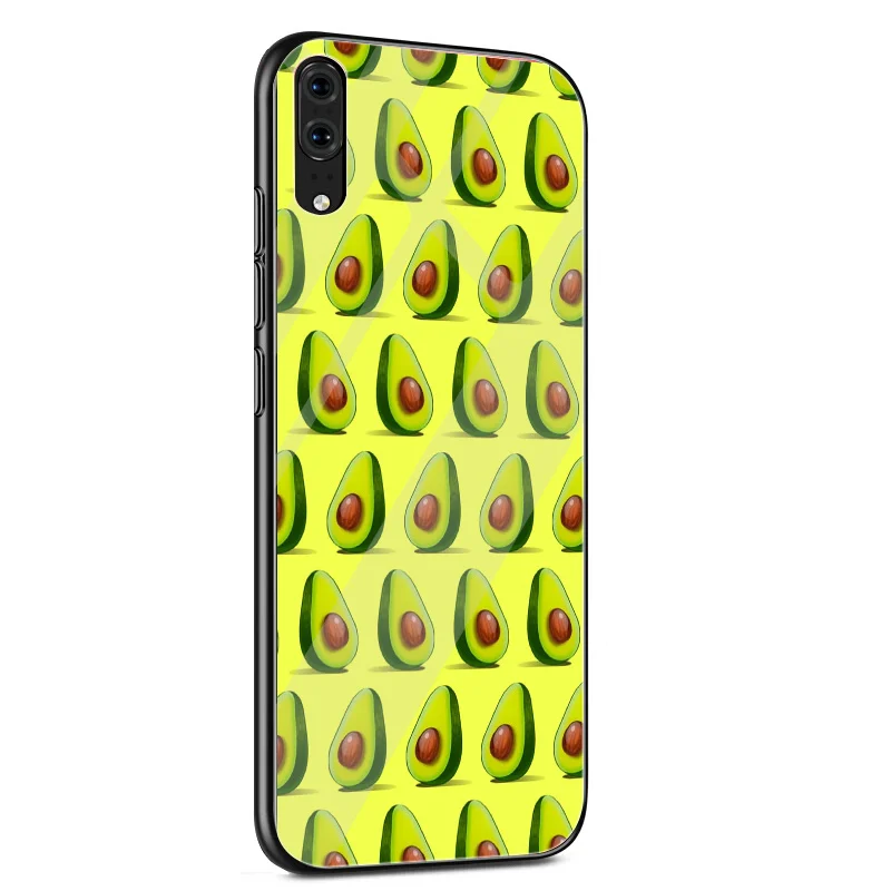 Авокадо еда шаблон телефон чехол для Huawei P10 P30 P20 P Smart Pro P Smart mate 10 20 Lite Y6 Y9 Honor 7A 8X9 10 mate 20 крышка - Цвет: G1