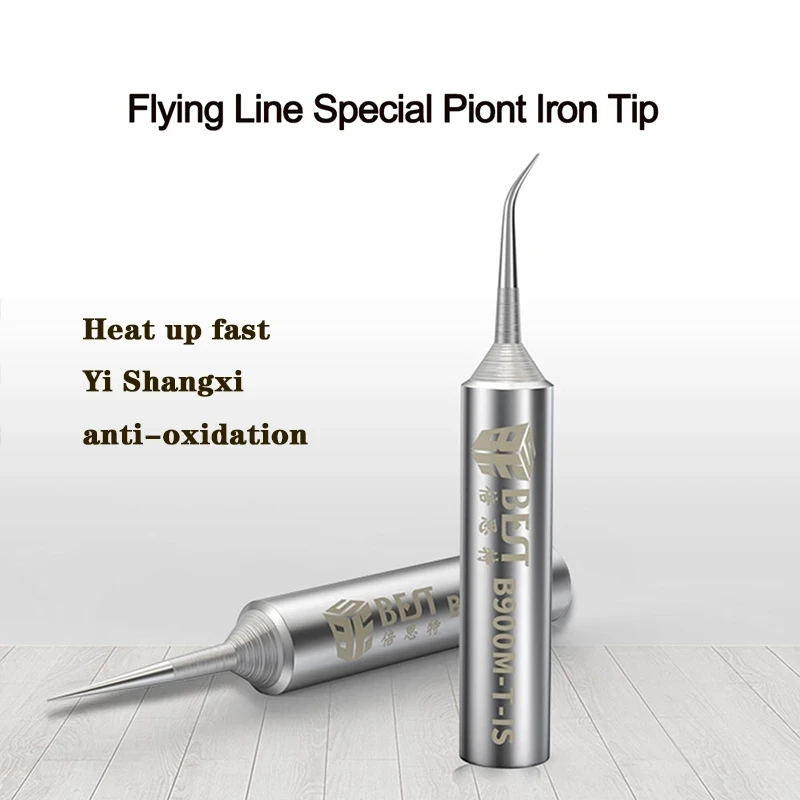 

BEST Oxygen-free Copper Soldering Iron Tip 900M-T-I 900M-T-IS For Solder Station Tools Iron Tips Special tip durable Repair Tool