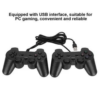 

208-2 USB Vibration Double Action Gamepad Game Controller Joystick for PC Computer Hot Sale