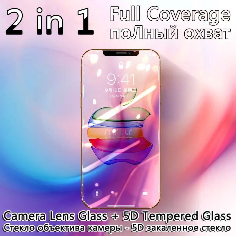 Tempered Protective Glass on the for iPhone 7 11 X XR Screen Protector
8 Plus 6S 6 7 Glass for iPhone 11 Pro Max XS Camera Glass