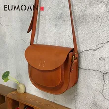 EUMOAN новые сумки модные ретро кожаные сумки Роза отпечаток Дамская Диагональная Сумка мини сумка на плечо