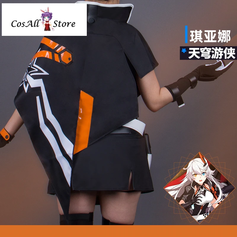Honkai Impact 3rd Косплей киана каслана Косплей Костюм