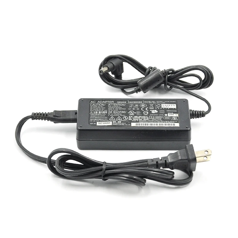 Б/у Sanken AC адаптер Зарядное устройство SED80N2-24.0 24 В для Fujitsu ScanSnap S1500 S1500M N1800 сканер документов блок питания