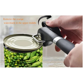 

Multifunctional Bottle Opener Safety Portable Corkscrew Rotary Can Opener Handle for Camping Picnic Travel Home Kitchen Tools